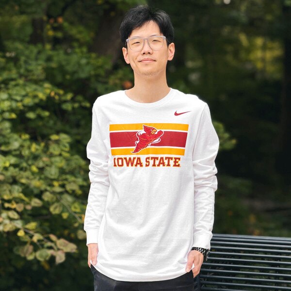 Nike Punching Cy White Long Sleeve T-Shirt